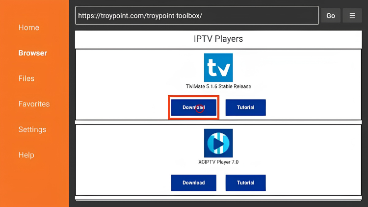tivimate firestick