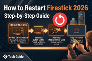 How to Restart Firestick 2026 Step-by-Step Guide