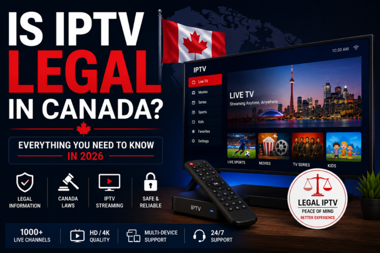 is iptv legal in canada
