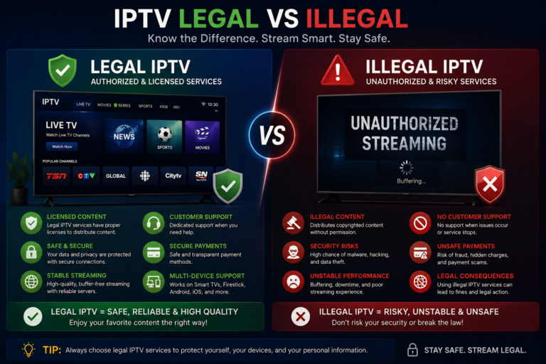 is iptv illegal in canada
